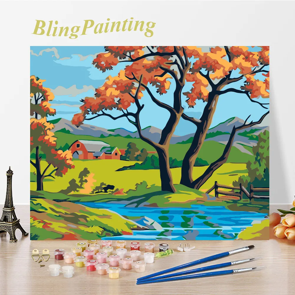 Red Tree Scenery Oil Painting By Numbers On Canvas DIY Frame For Adults Kids Acrylic Paint Kit Nordic Wall Art Home Decor Gift
Red Tree Scenery Oil Painting By Numbers On Canvas DIY Frame For Adults Kids Acrylic Paint Kit Nordic Wall Art Home Decor Gift