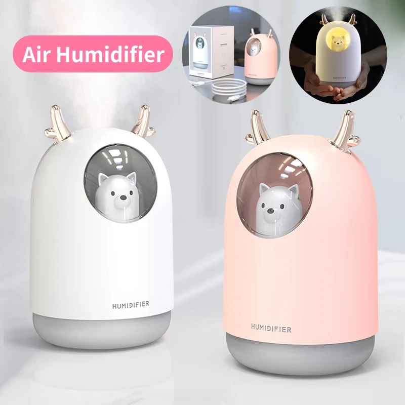 Portable Air Humidifier Cute Bear Ultra-Silent USB Charging Air Aroma Humidifier Essential Car LED Night Lamp Pink Air Purifier
Portable Air Humidifier Cute Bear Ultra-Silent USB Charging Air Aroma Humidifier Essential Car LED Night Lamp Pink Air Purifier