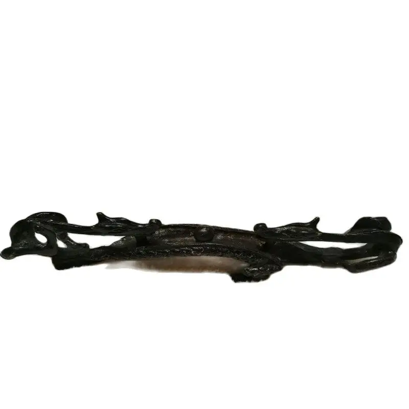 Antique Style Chinese DECORATED HANDWORK BRONZE CARVING DRAGON WONDERFUL STATUE
Antique Style Chinese DECORATED HANDWORK BRONZE CARVING DRAGON WONDERFUL STATUE
