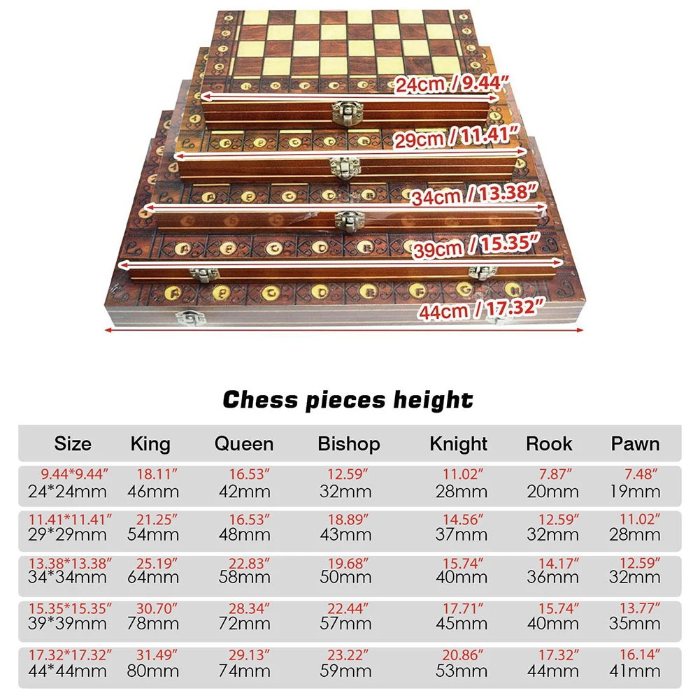 Super Magnetic Wooden Chess Backgammon Checkers 3 in 1 Chess Game Ancient Chess Travel Chess Set Wooden Chess Piece Chessboard
Super Magnetic Wooden Chess Backgammon Checkers 3 in 1 Chess Game Ancient Chess Travel Chess Set Wooden Chess Piece Chessboard