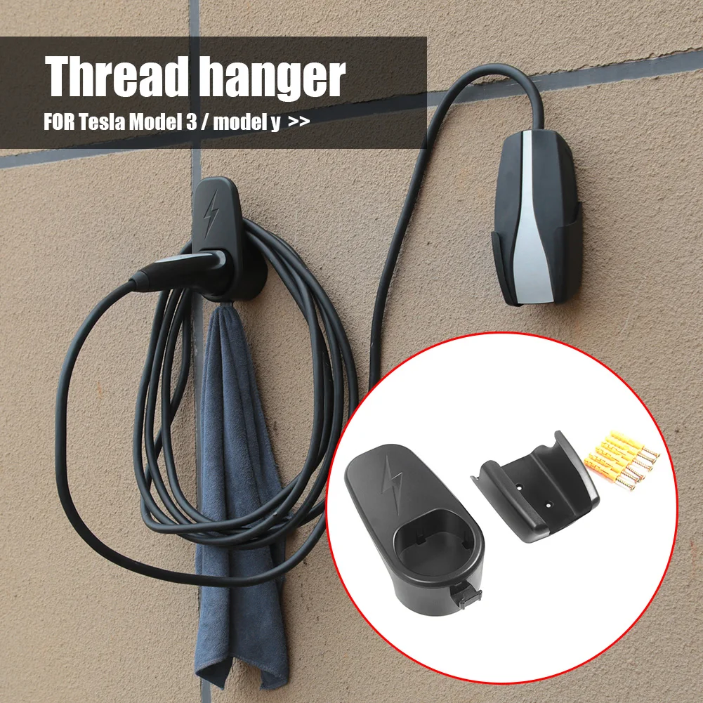2021 For Tesla Model 3 Y Car Charging Cable For Tesla Model 3 Y Charging Cable Organizer Wall Mount with Chassis Holder Bracket
2021 For Tesla Model 3 Y Car Charging Cable For Tesla Model 3 Y Charging Cable Organizer Wall Mount with Chassis Holder Bracket
