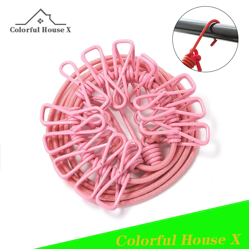 Travel Clothesline Indoor Free Perforated Windproof Belt Clip Non-Slip Dormitory Home Balcony Outdoor Cooling Clothesline Green
Travel Clothesline Indoor Free Perforated Windproof Belt Clip Non-Slip Dormitory Home Balcony Outdoor Cooling Clothesline Green