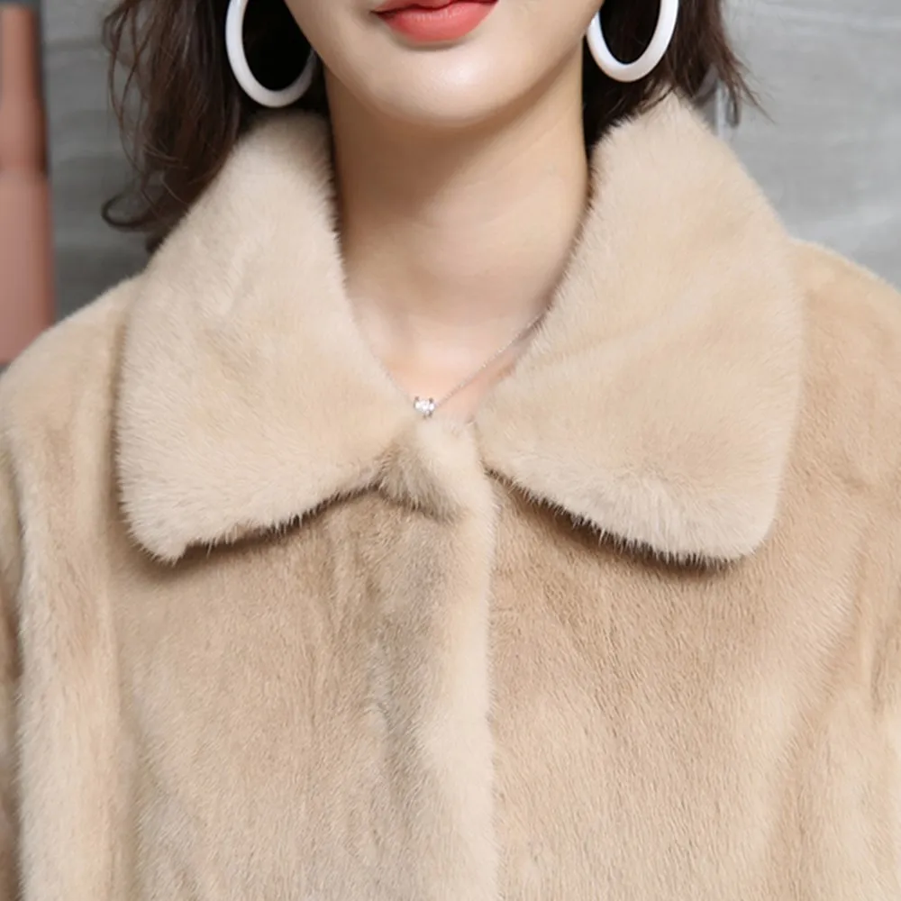 2020 New Winter Fashion And Elegant Authentic Short Mink Coat Women's Clothing
2020 New Winter Fashion And Elegant Authentic Short Mink Coat Women's Clothing