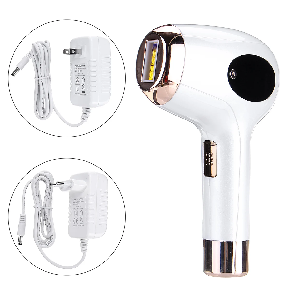 Laser Epilator Permanent 999999 Flashes IPL Photoepilator Hair Remover Depiladora 12V Painless LCD Display Electric Epilator
Laser Epilator Permanent 999999 Flashes IPL Photoepilator Hair Remover Depiladora 12V Painless LCD Display Electric Epilator