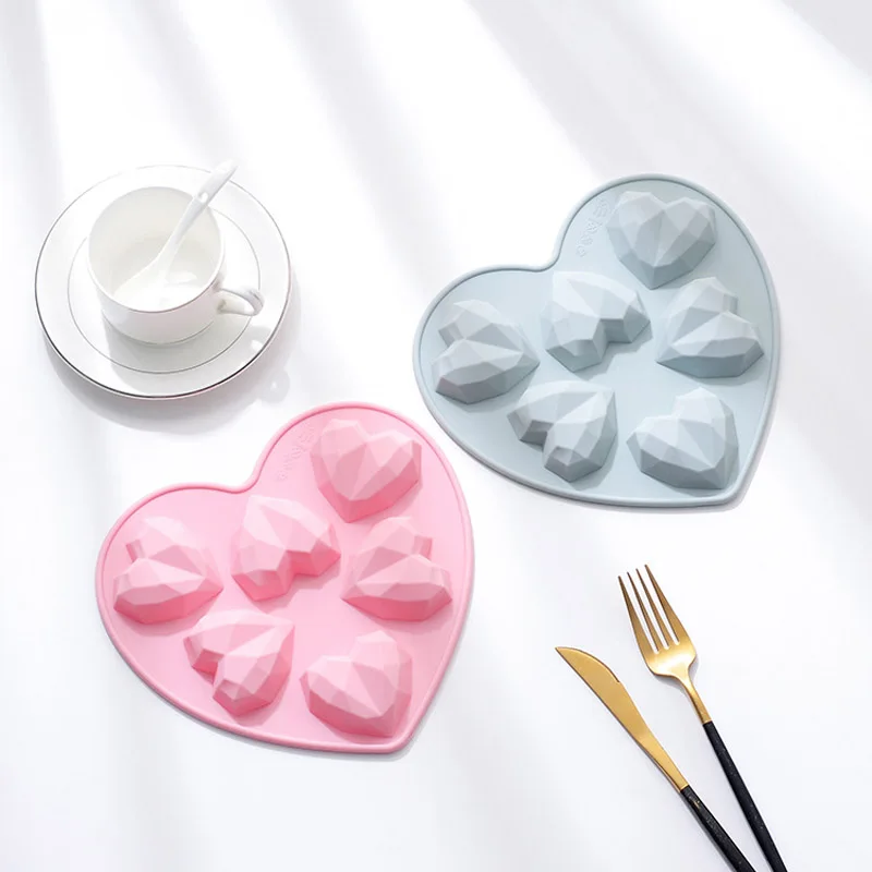 6 Cells Three-Dimensional Hear Style Silicone Cake Mold Baking Tools DIY Biscuit&Candle&Pastry&JellyChocolate Molds Ice Tray
6 Cells Three-Dimensional Hear Style Silicone Cake Mold Baking Tools DIY Biscuit&Candle&Pastry&JellyChocolate Molds Ice Tray