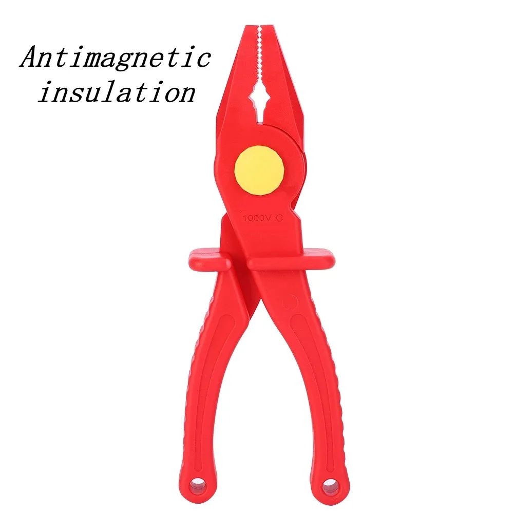 Multifunctional insulated plastic vise wire cutters anti electricity anti-magnetic antihigh voltage electrician knife hand tool
Multifunctional insulated plastic vise wire cutters anti electricity anti-magnetic antihigh voltage electrician knife hand tool