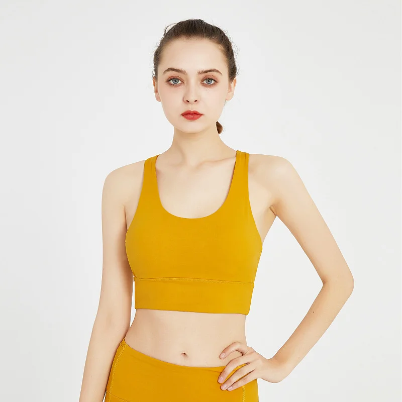 Beautiful back cross beautiful back sports bra fitness underwear Yoga large size shockproof sports bra
Beautiful back cross beautiful back sports bra fitness underwear Yoga large size shockproof sports bra