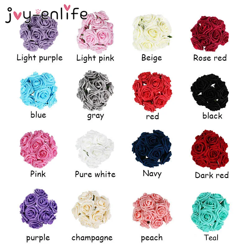 25pcs/lot Artificial Rose Bouquet Decorative Foam Rose Flowers Bride Bouquets for Wedding Home Party Decoration Wedding Supplies
25pcs/lot Artificial Rose Bouquet Decorative Foam Rose Flowers Bride Bouquets for Wedding Home Party Decoration Wedding Supplies