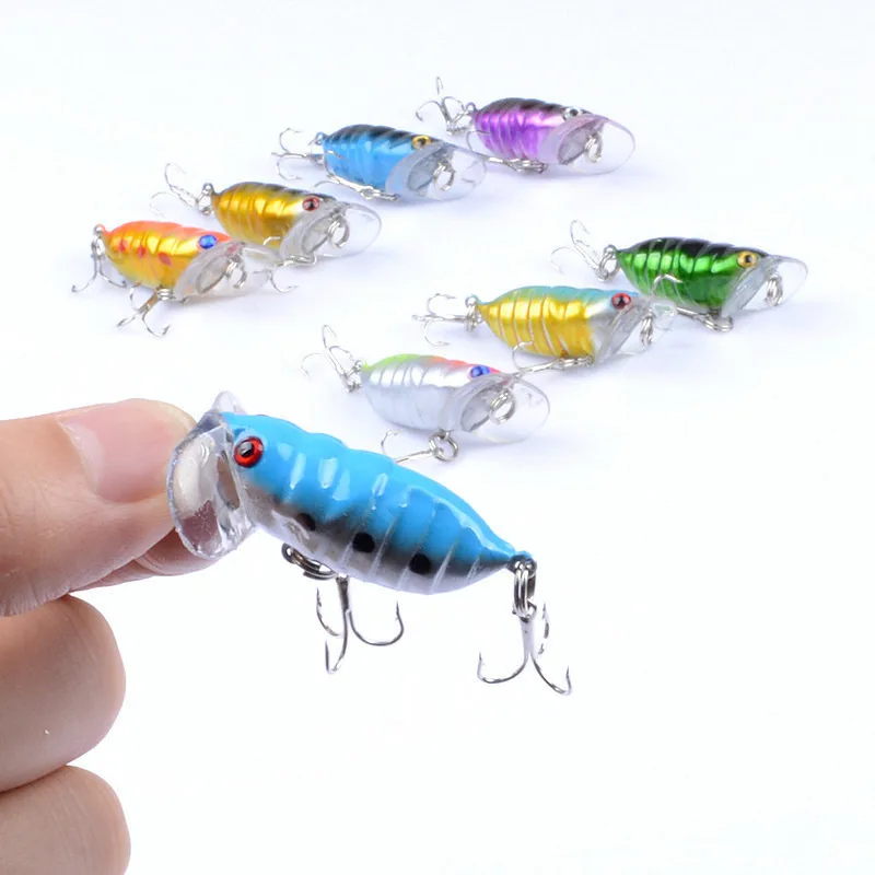 1Pcs 4cm/4.4g Insect Sea Fishing Lure Baits Floating Crankbait Popper Artificial Hard Isca Jerkbaits Wobblers For Fishing
1Pcs 4cm/4.4g Insect Sea Fishing Lure Baits Floating Crankbait Popper Artificial Hard Isca Jerkbaits Wobblers For Fishing
