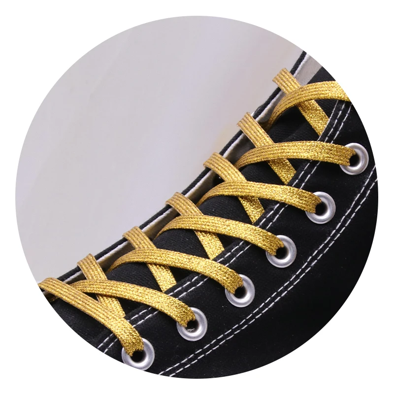 Coolstring 7MM Metallic Top Shoelaces Women Sneaker 2020 Shining Ropes For Chermed Lady Canvas Gold Sliver Cord Zapatillas Mujer
Coolstring 7MM Metallic Top Shoelaces Women Sneaker 2020 Shining Ropes For Chermed Lady Canvas Gold Sliver Cord Zapatillas Mujer
