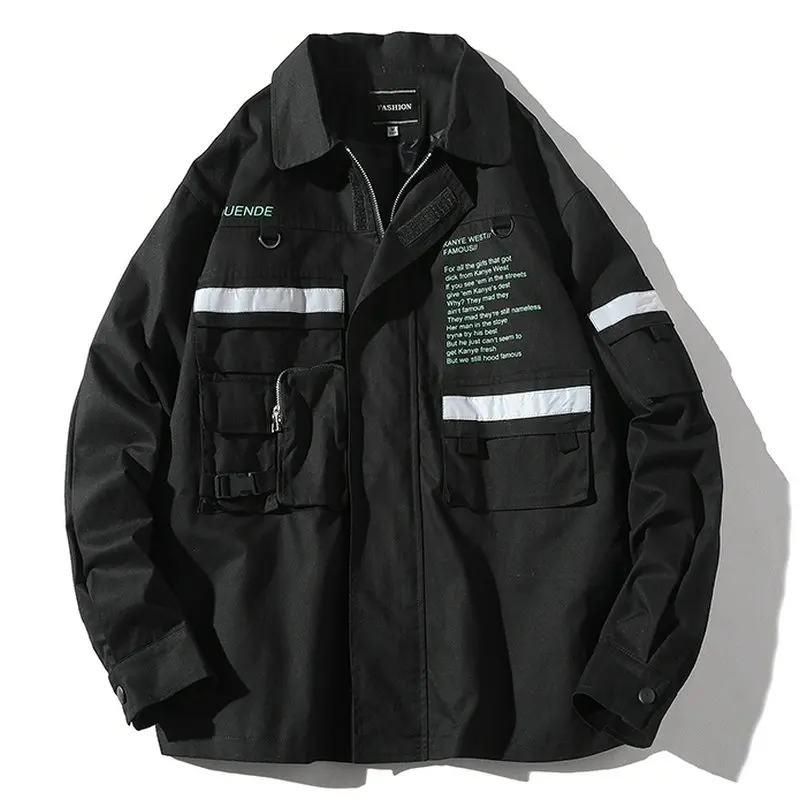 2021 Autumn Men's Jacket New Zipper Windbreaker Jackets Letter Printed Overcoat Male Plus Size Hip Hop Streetwear Jackets Coat
2021 Autumn Men's Jacket New Zipper Windbreaker Jackets Letter Printed Overcoat Male Plus Size Hip Hop Streetwear Jackets Coat