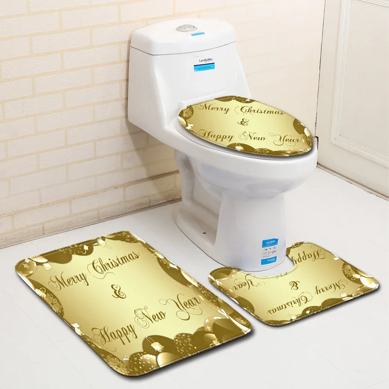 Modern Toilet Seat Cover Water Absorption 3Pcs Set Carpets Decoration Home Bathroom Anti-Slip Floor Mats Printing Pattern Rug
Modern Toilet Seat Cover Water Absorption 3Pcs Set Carpets Decoration Home Bathroom Anti-Slip Floor Mats Printing Pattern Rug