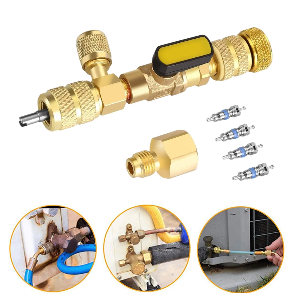 Valve Core Remover Installation Tool Refrigerant Changer Valve Core Loading Unloading Tool Suitable For Refrigeration Equipment
Valve Core Remover Installation Tool Refrigerant Changer Valve Core Loading Unloading Tool Suitable For Refrigeration Equipment
