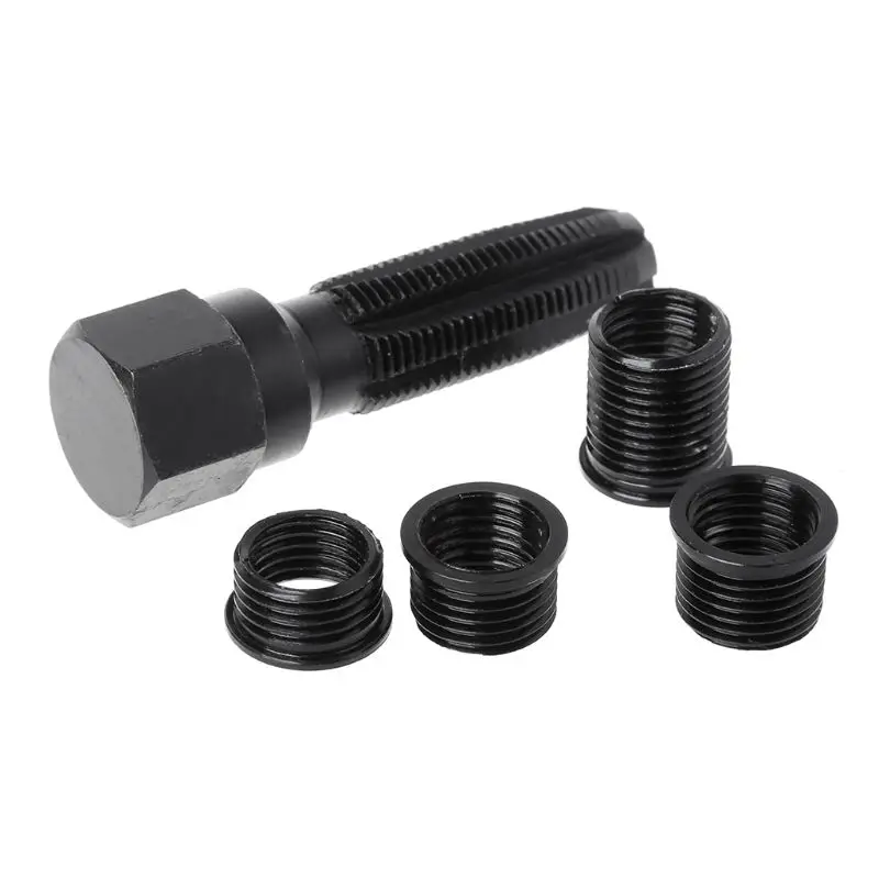 2021 New 14mm Spark Plug Rethread Rethreader Repair Tap Tool Reamer Inserts Kit Professional
2021 New 14mm Spark Plug Rethread Rethreader Repair Tap Tool Reamer Inserts Kit Professional