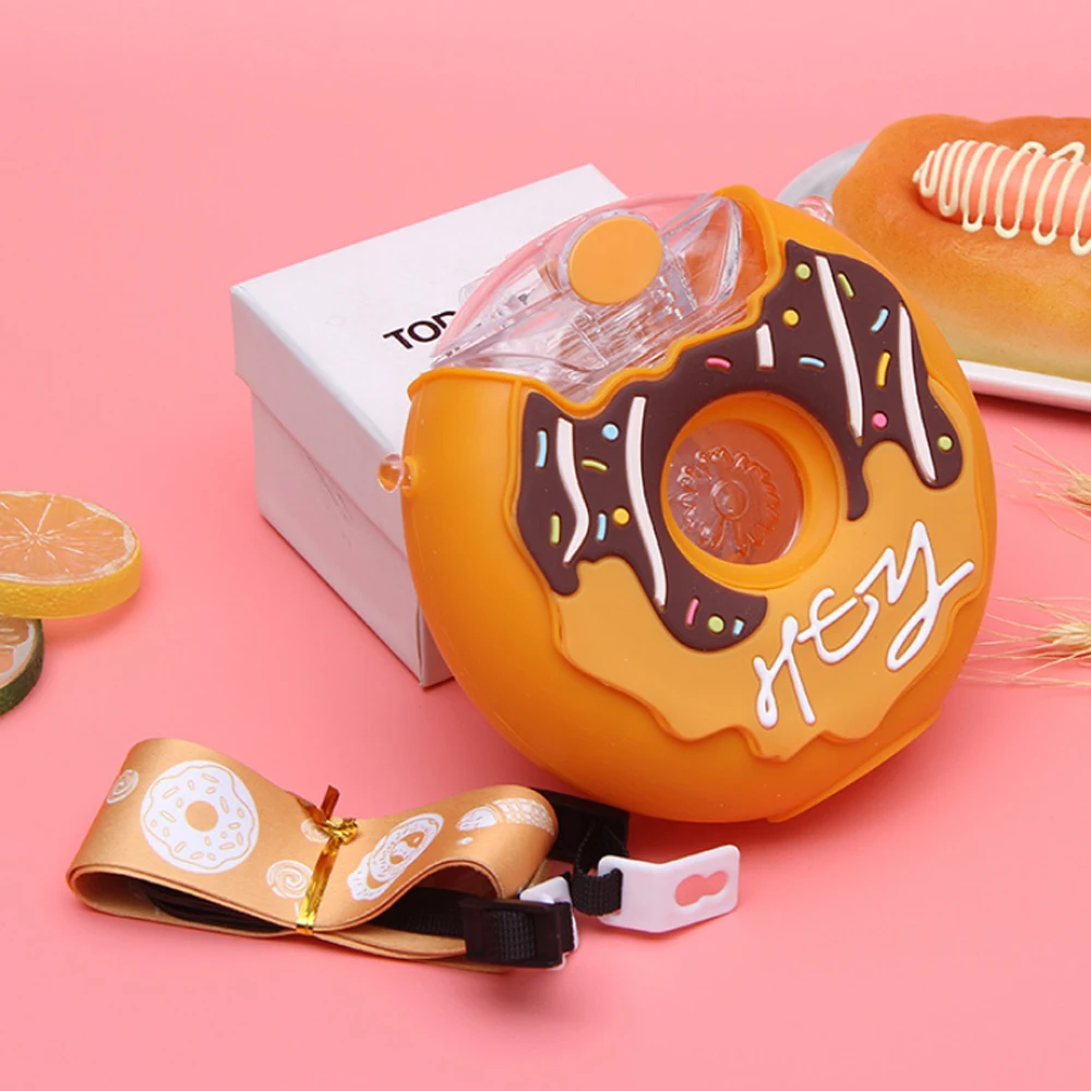 Cartoon Tritan Water Bottle for Kids Bpa Free Donuts Creative Silicone Portable Kettle with Straw
Cartoon Tritan Water Bottle for Kids Bpa Free Donuts Creative Silicone Portable Kettle with Straw
