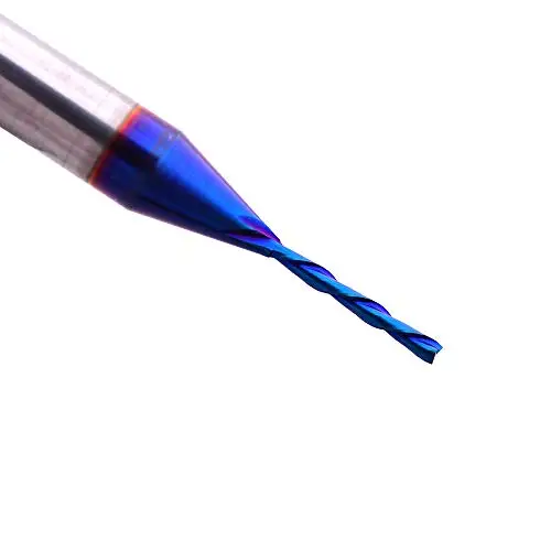 D- D2105A 2 Flute Solid Carbide Down Cut SupeRun Coated Plunge Spiral Router Bit 1/16" X 1/2" X 1/4" X 2" Shank 1/4"
D- D2105A 2 Flute Solid Carbide Down Cut SupeRun Coated Plunge Spiral Router Bit 1/16" X 1/2" X 1/4" X 2" Shank 1/4"