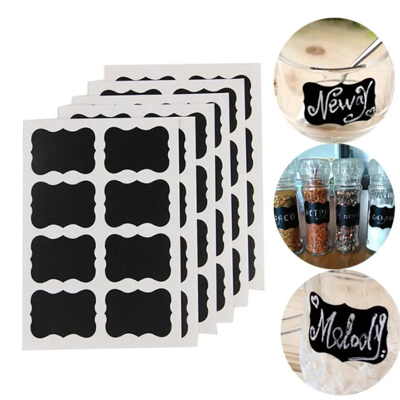 48pcs Spice Sticker Kitchen Label Sticker Waterproof Jar Stickers Storage Organizer Bottles Jars Stickers Blackboard Spices Tags
48pcs Spice Sticker Kitchen Label Sticker Waterproof Jar Stickers Storage Organizer Bottles Jars Stickers Blackboard Spices Tags