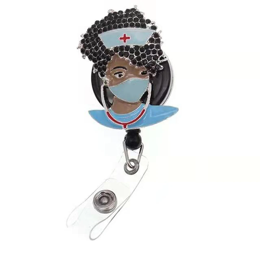 Black Girl lives Matter Medical Rhinestone Retractable ID Nurse Badge Reel/Holder for Nurse Accessories
Black Girl lives Matter Medical Rhinestone Retractable ID Nurse Badge Reel/Holder for Nurse Accessories