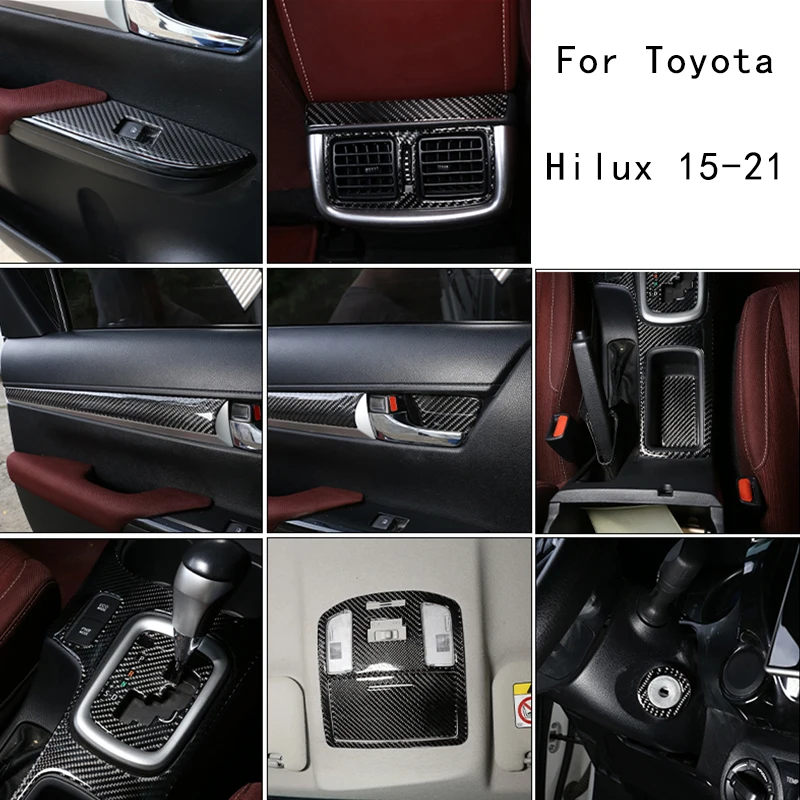 For Toyota Hilux 2015-2021 Soft Carbon Fiber Car Interio Exterior Decoration Strip Car Sticker Modification Accessories
For Toyota Hilux 2015-2021 Soft Carbon Fiber Car Interio Exterior Decoration Strip Car Sticker Modification Accessories