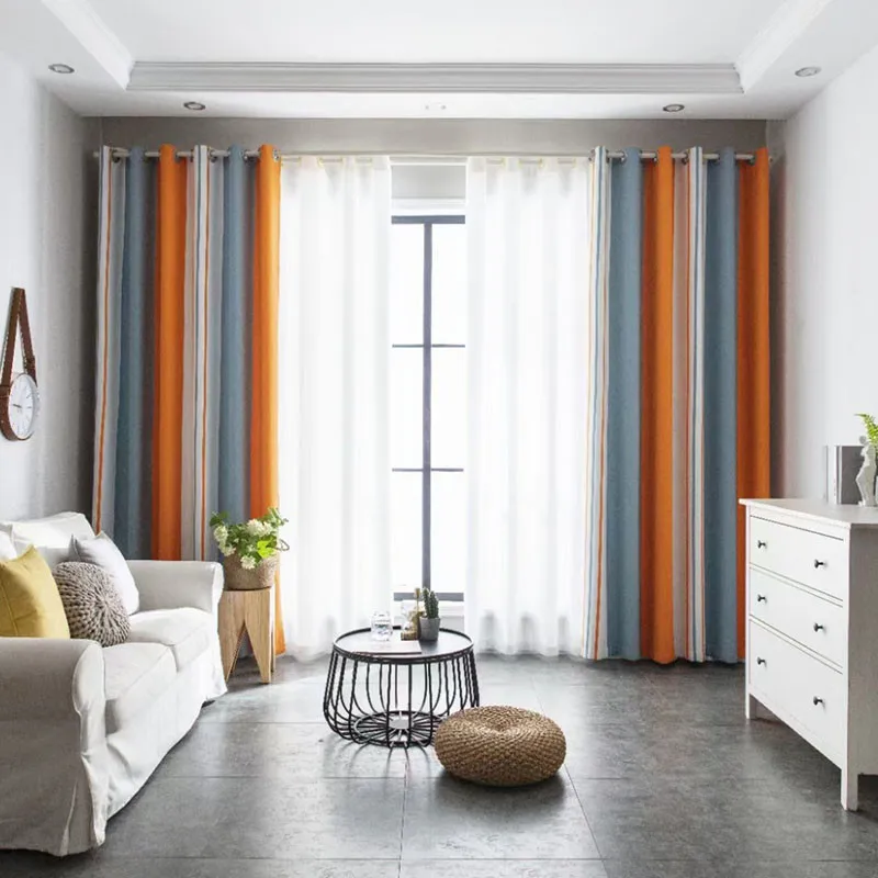 Modern High-grade Three-color Vertical Stripe Curtains Thick Chenille Colorful Curtain Cloth For Living Room Bedroom Custom #4
Modern High-grade Three-color Vertical Stripe Curtains Thick Chenille Colorful Curtain Cloth For Living Room Bedroom Custom #4