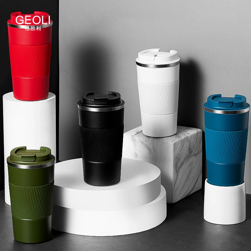 Stainless Steel Portable Coffee Thermos Mug with Non-slip Case Travel Vacuum Flask Insulated Bottle 380ml/510ml
Stainless Steel Portable Coffee Thermos Mug with Non-slip Case Travel Vacuum Flask Insulated Bottle 380ml/510ml