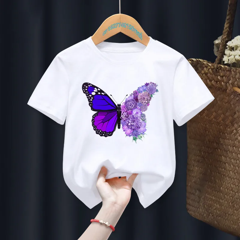 White Kids T-Shirts, Floral Print, Watercolor, Butterfly, African Girls Gift, Baby Clothing, Cute Tops, Drop Shipping
White Kids T-Shirts, Floral Print, Watercolor, Butterfly, African Girls Gift, Baby Clothing, Cute Tops, Drop Shipping