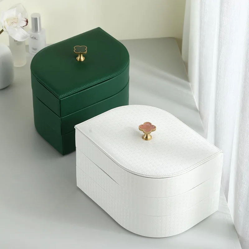 Light Luxury Multi-layer Dustproof Desktop Accessories Storage Box Large Capacity Earring Stud Jewelry Box
Light Luxury Multi-layer Dustproof Desktop Accessories Storage Box Large Capacity Earring Stud Jewelry Box