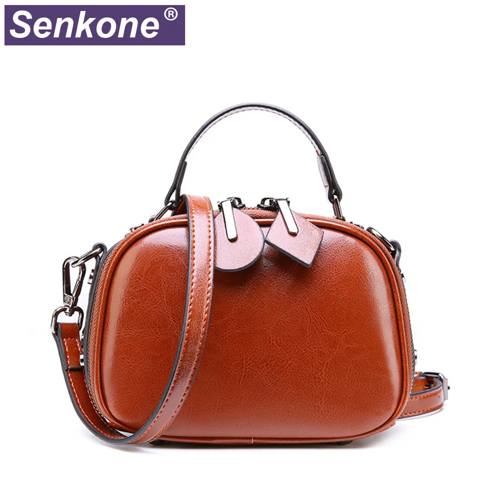2021 New Arrive Women Genuine Leather Handbags Luxury Women's Small Shoulder Bags Vintage Messenger Bags Brown Girls Flap Bag
2021 New Arrive Women Genuine Leather Handbags Luxury Women's Small Shoulder Bags Vintage Messenger Bags Brown Girls Flap Bag