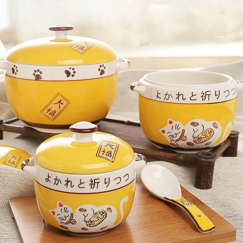 Small Casserole Stew Cup Water Stew Ceramic Stew Pot Small Soup Cup with Lid Liner Household Stew Cup Bowl Binaural Steam Cup
Small Casserole Stew Cup Water Stew Ceramic Stew Pot Small Soup Cup with Lid Liner Household Stew Cup Bowl Binaural Steam Cup