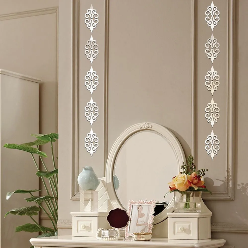 10pcs / Lot 3d Flower Mirror Wall Sticker Wall Acrylic Mural Art Removable Wedding Decoration Kids Room Decor Sticker
10pcs / Lot 3d Flower Mirror Wall Sticker Wall Acrylic Mural Art Removable Wedding Decoration Kids Room Decor Sticker