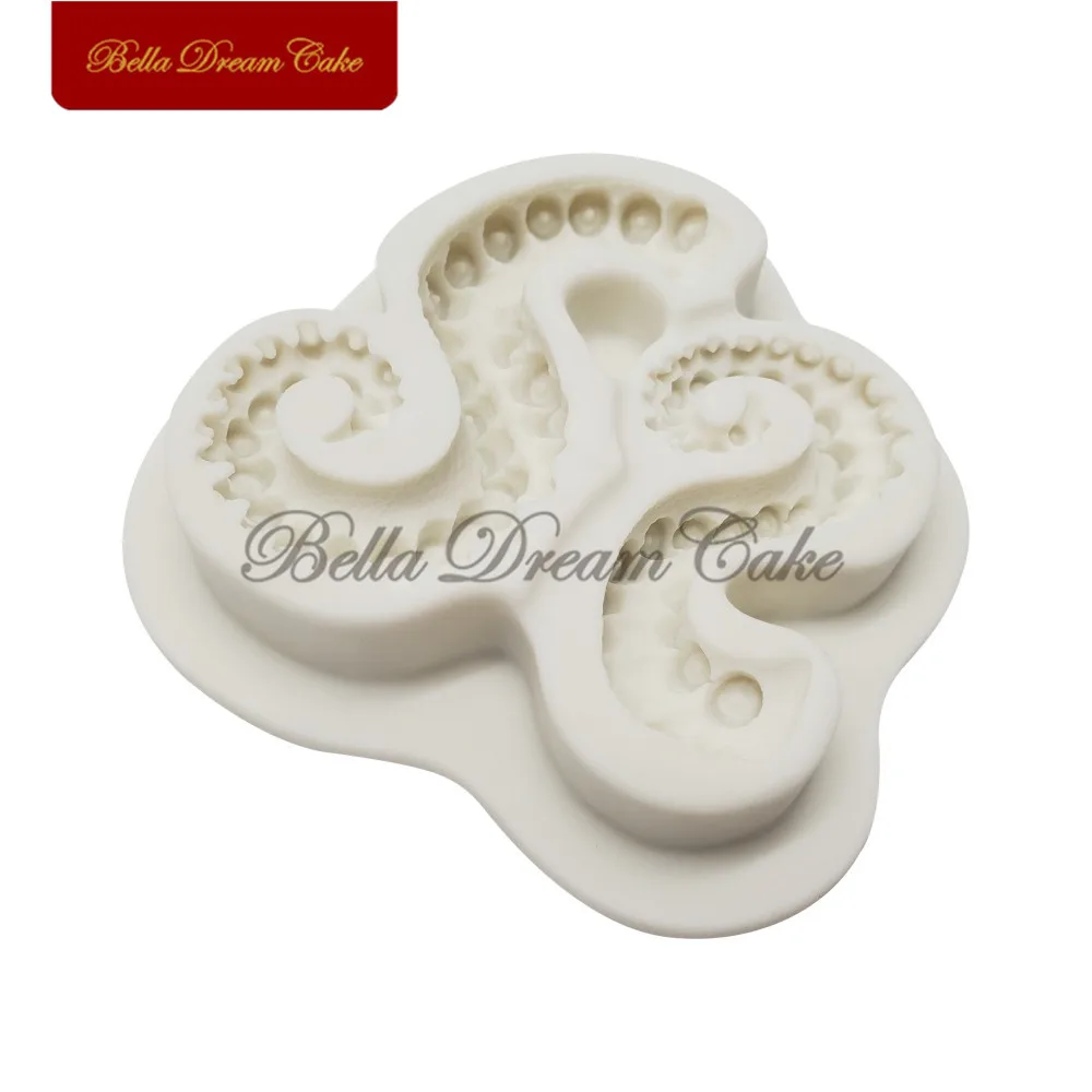 Octopus Tentacles Silicone Mold Fondant Chocolate Gumpaste Cake Mould DIY Handmade Soap Molds Cake Decorating Tools Bakeware
Octopus Tentacles Silicone Mold Fondant Chocolate Gumpaste Cake Mould DIY Handmade Soap Molds Cake Decorating Tools Bakeware