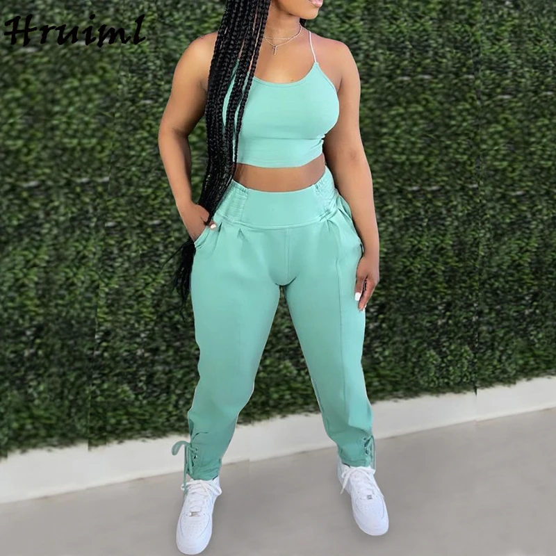 Trouser Suits Tube Top Long Pants Solid Color High Waist Fashion Tracksuit Female Pockets Backless Casual Summer Pants Sets 2022
Trouser Suits Tube Top Long Pants Solid Color High Waist Fashion Tracksuit Female Pockets Backless Casual Summer Pants Sets 2022