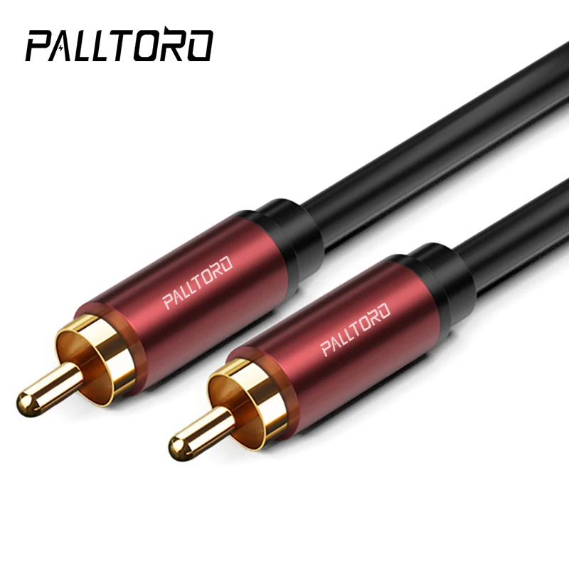 PALLTORO RCA to RCA Male to Male Audio Cable Gold-Plated 2RCA Audio Cable 2m 3m 5m for Home Theater DVD TV Amplifier CD Soundbox
PALLTORO RCA to RCA Male to Male Audio Cable Gold-Plated 2RCA Audio Cable 2m 3m 5m for Home Theater DVD TV Amplifier CD Soundbox