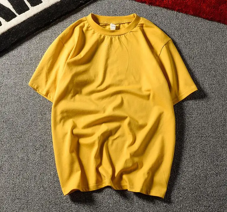2019 New LJ09 Fashion Brand large size Men Clothes Solid Color Sleeve Slim Fit T Shirt Men Cotton T-Shirt Casual T Shirts
2019 New LJ09 Fashion Brand large size Men Clothes Solid Color Sleeve Slim Fit T Shirt Men Cotton T-Shirt Casual T Shirts