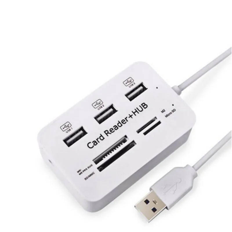 Новый портативный концентратор все в одном USB 2,0 3 порта с usb-кардридером концентратор 2,0 480 Мбит/с комбо для MS/M2/SD/MMC/TF для ПК ноутбука
Новый портативный концентратор все в одном USB 2,0 3 порта с usb-кардридером концентратор 2,0 480 Мбит/с комбо для MS/M2/SD/MMC/TF для ПК ноутбука
