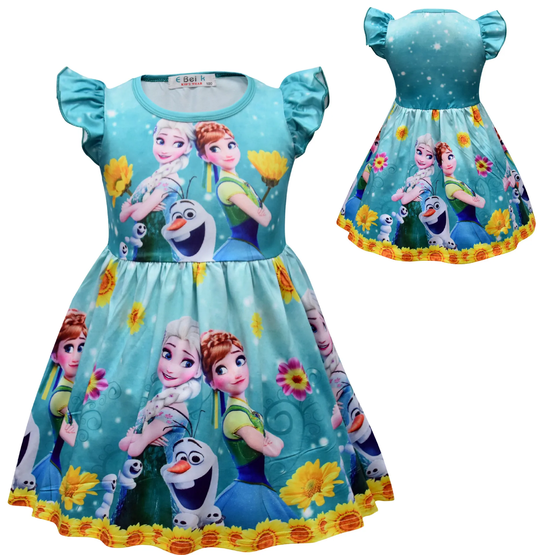 Disney Frozen 2 Aisha Dress Flying Sleeve Princess Anna Dress Girls Skirt girls clothes
Disney Frozen 2 Aisha Dress Flying Sleeve Princess Anna Dress Girls Skirt girls clothes