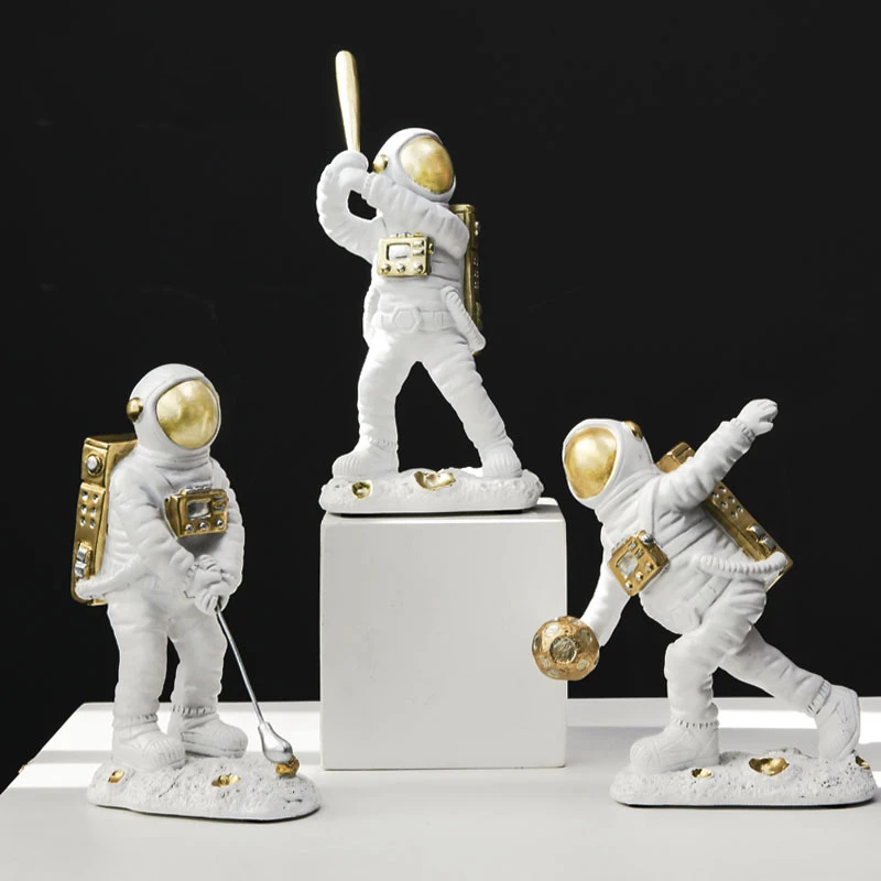 Modern Creative Resin Astronaut Spaceman Miniature Figurines Mini Movement Planet Series Crafts Home Decoration Gift
Modern Creative Resin Astronaut Spaceman Miniature Figurines Mini Movement Planet Series Crafts Home Decoration Gift