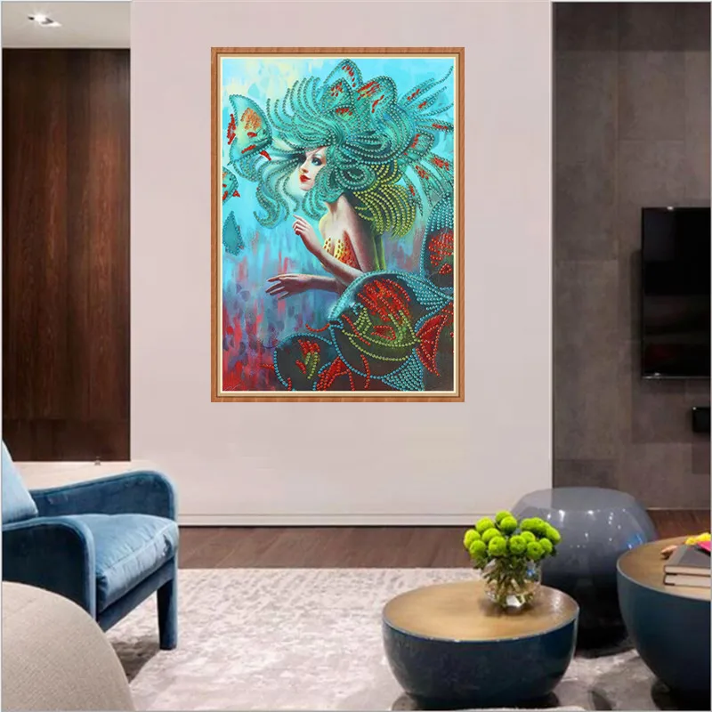 DIY 5D Diamond Painting Paint Beautiful Lady By Number with Gem Art Drill Diamond Painting Kits for Adults Gift
DIY 5D Diamond Painting Paint Beautiful Lady By Number with Gem Art Drill Diamond Painting Kits for Adults Gift