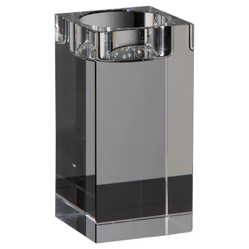 A86 European Romantic Crystal Candlestick Decoration Cuboid Restaurant Desktop Living Room Ornament Decoration Handicraft 
A86 European Romantic Crystal Candlestick Decoration Cuboid Restaurant Desktop Living Room Ornament Decoration Handicraft