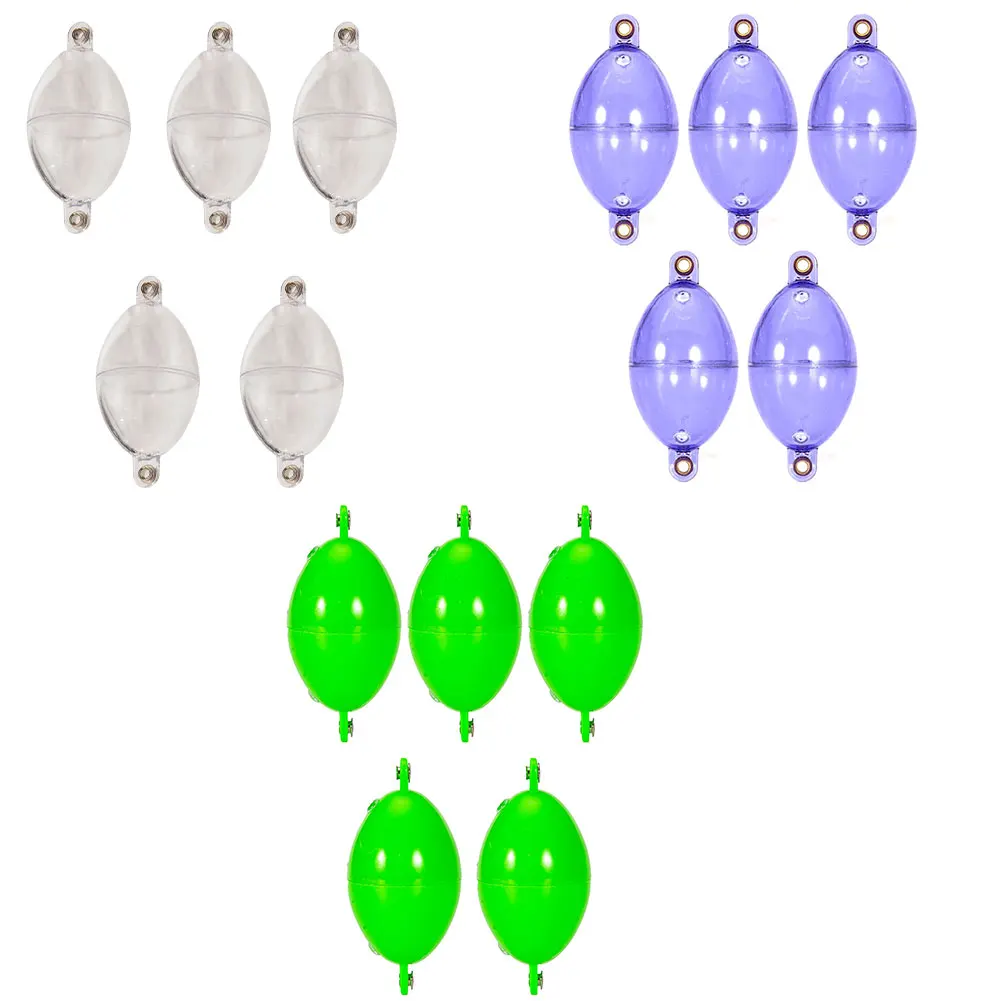 5PCS Fishing Bobbers Terminal Tackle Buoyant Plastic Fly Fishing Oval In-Line Bubble Strike Indicators Transparent For Outdoor
5PCS Fishing Bobbers Terminal Tackle Buoyant Plastic Fly Fishing Oval In-Line Bubble Strike Indicators Transparent For Outdoor