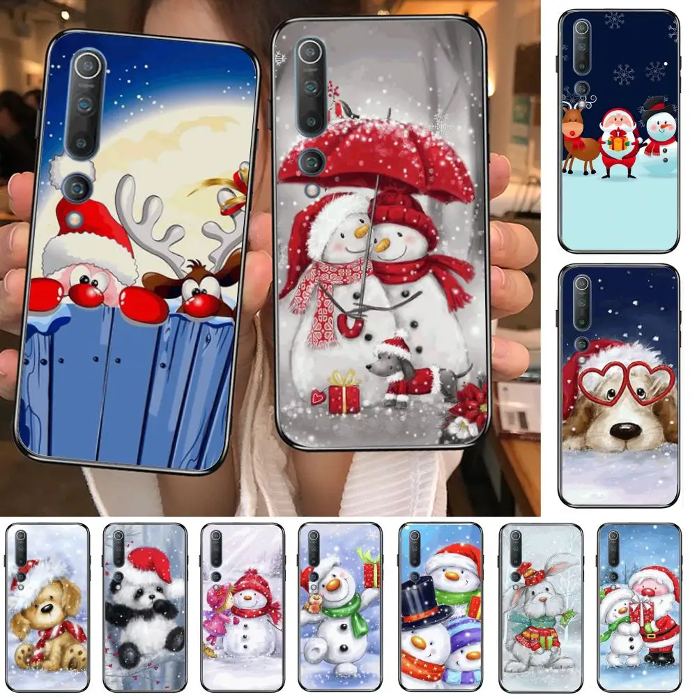 Christmas old man snowman elk Phone Case For xiaomi mi11 5g 10 liti Ultra 9Pro SE 3 8 Note Anime Black Cover Silicone Back Prett
Christmas old man snowman elk Phone Case For xiaomi mi11 5g 10 liti Ultra 9Pro SE 3 8 Note Anime Black Cover Silicone Back Prett