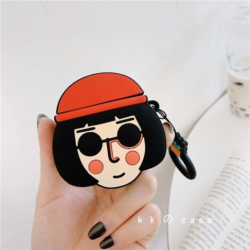 3D Creative Cartoon Couple Case for Airpods 1 2 Protective Sleeve for Airpods Pro Wireless Bluetooth Headset Silicone Soft Shell
3D Creative Cartoon Couple Case for Airpods 1 2 Protective Sleeve for Airpods Pro Wireless Bluetooth Headset Silicone Soft Shell