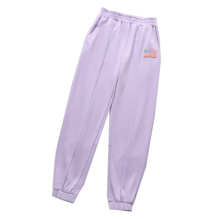 Leisure contracted sweatpants female embroidery beam foot early autumn new tall waist thin relaxed slacks high waisted pants
Leisure contracted sweatpants female embroidery beam foot early autumn new tall waist thin relaxed slacks high waisted pants