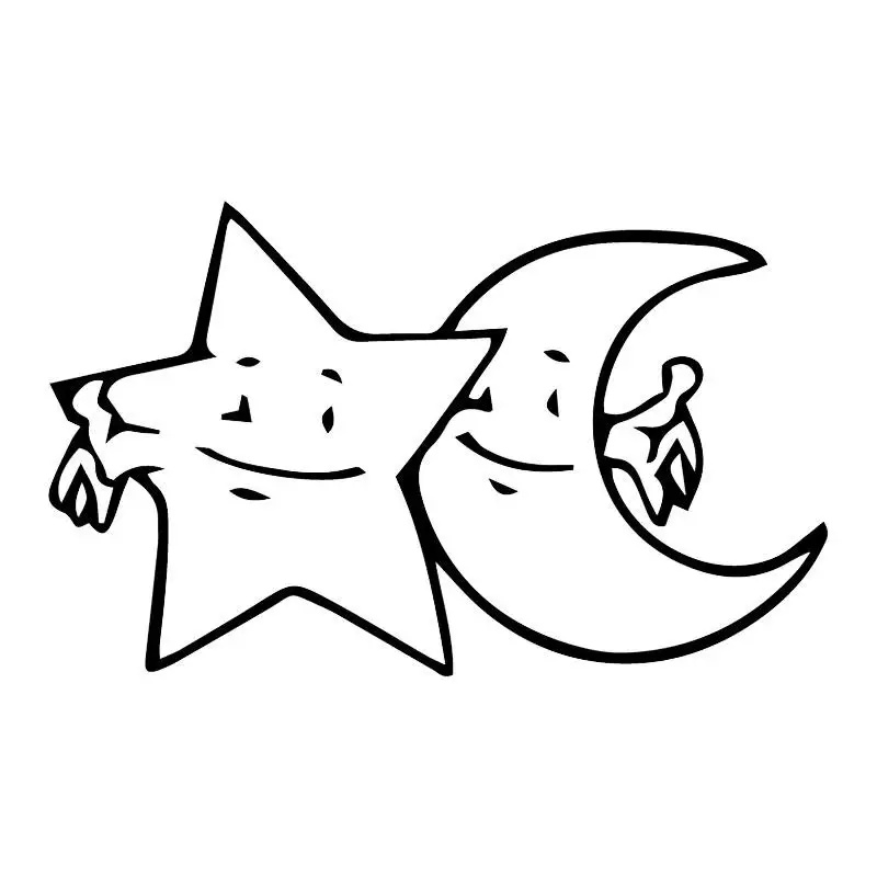Small Town 17.4X10.6CM Funny Star Moon Friendly Art Cartoon Car Sticker Bumper Vinyl Decals C25-0470
Small Town 17.4X10.6CM Funny Star Moon Friendly Art Cartoon Car Sticker Bumper Vinyl Decals C25-0470