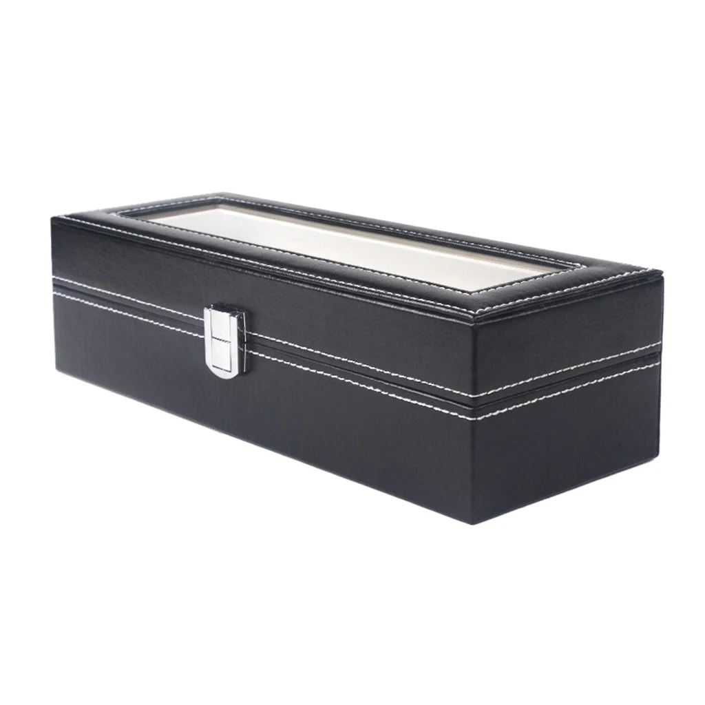 Pu Leather Watch Box Jewelry Bracelets Display Organizer Watch Showcase Lockable
Pu Leather Watch Box Jewelry Bracelets Display Organizer Watch Showcase Lockable