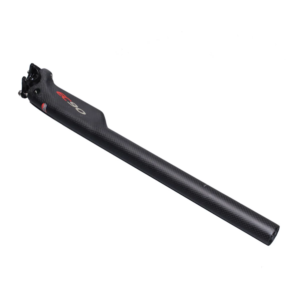 EC90 Carbon Fiber MTB Mountain Road Bike Seatpost Bicycle Seat Tube 27.2/30.8/31.6mm 350mm/400mm Adjustable Length
EC90 Carbon Fiber MTB Mountain Road Bike Seatpost Bicycle Seat Tube 27.2/30.8/31.6mm 350mm/400mm Adjustable Length