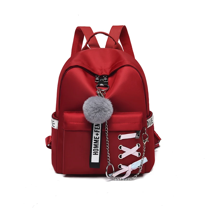New Backpack Women Oxford Cloth Women Backpack Teenager Girls Backpacks Shoulder Bag Female Student School Bags Tassel ZX-138.
New Backpack Women Oxford Cloth Women Backpack Teenager Girls Backpacks Shoulder Bag Female Student School Bags Tassel ZX-138.