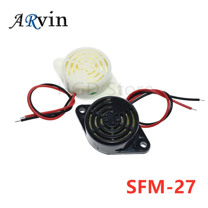 2PCS 95DB Alarm High-decibel 3-24V 12V Electronic Buzzer Beep Alarm Continuous Beep for Arduino SFM-27
2PCS 95DB Alarm High-decibel 3-24V 12V Electronic Buzzer Beep Alarm Continuous Beep for Arduino SFM-27