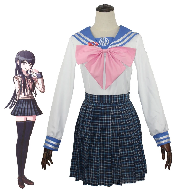 Женский костюм для косплея из аниме Super Danganronpa 2 Maizono Sayaka, женская школьная форма
Женский костюм для косплея из аниме Super Danganronpa 2 Maizono Sayaka, женская школьная форма