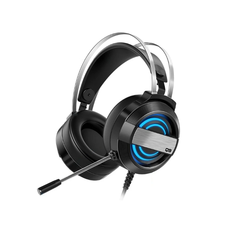 Q9 Head-Mounted Computer Headset Wired Headset Desktop Gaming Microphone Wired Bluetooth Gaming Headset
Q9 Head-Mounted Computer Headset Wired Headset Desktop Gaming Microphone Wired Bluetooth Gaming Headset